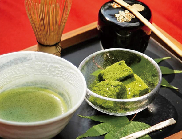 抹茶とスイーツ